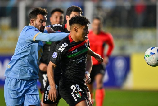 Palestino no pudo en su visita a Bolivar